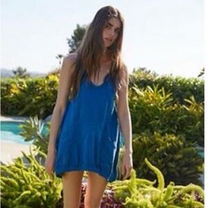 Vibrant Blue Sleeveless Dress